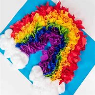 Image result for Crafts with Tissue Paper