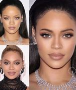 Image result for Rihanna Beyonce Face Mix