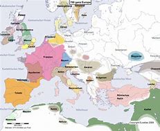 Image result for Map of Europe 700 BC