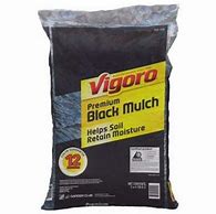 Image result for Vigoro Black Rubber Mulch