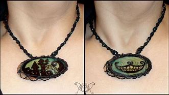 Image result for Alice in Wonderland Tim Burton Necklace