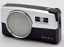 Image result for Old Sony Transistor Radio