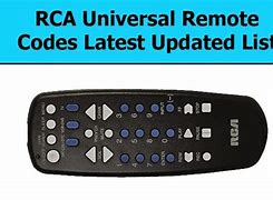 Image result for RCA 4 in 1 Universal Remote Codes