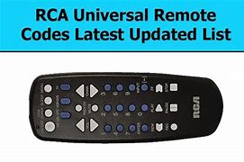 Image result for RCA Universal Remote Codes for Rlc3210