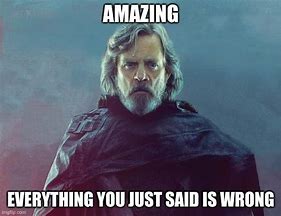 Image result for The Wrong Star Wars Meme