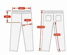Image result for How to Measure Pant Size