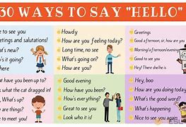 Image result for Funny Hello Phrases