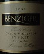 Image result for Benziger Family Ty's Red Caton
