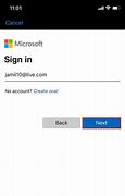Image result for Account Microsoft iPhone