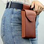 Image result for Leather Cell Phone Case with Belt Clip