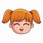 Image result for Cute Little Cartoon Girl Face