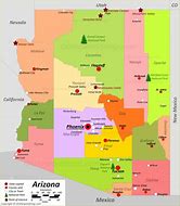 Image result for Arizona On USA Map