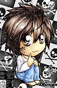 Image result for Anime Boy with Skull