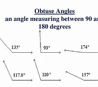 Image result for Angle Between 90 and 180 Degrees