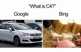 Image result for Google Page vs Bing Meme