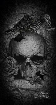 Image result for Gothic Skull Art