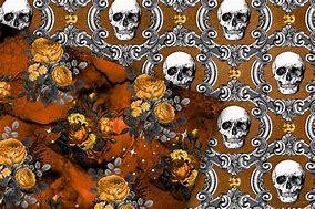 Image result for Goth Orange Wallpaper