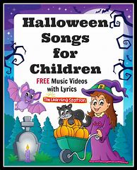 Image result for Halloween Songs Lyrics for Kids
