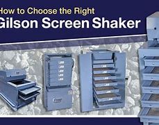 Image result for Shaker Screen Sizes