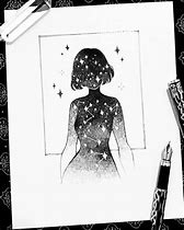 Image result for Kawaii Drawing Girl Galaxy