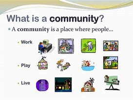 Image result for Examples of Communities in One Image