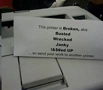 Image result for Broken Printer T-Shirt