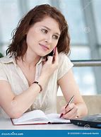 Image result for Woman Taking Notes On Phone