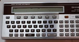 Image result for Sharp PC-1500