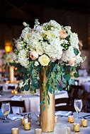 Image result for Tall Gold Vases