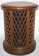 Image result for Round Vintage Table Speaker