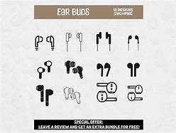 Image result for Ear Buds SVG