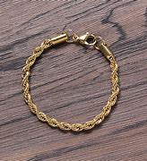 Image result for Gold Rope Bracelet 18K