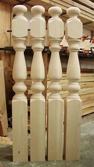 Image result for 4 Inch Stair Newel Posts