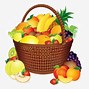 Image result for A Basket of Fruit Cartoon