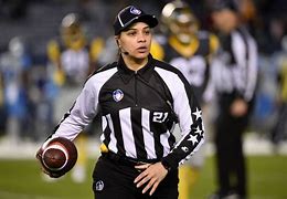 Image result for Football Referee Girl