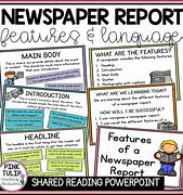 Image result for Features of News Report