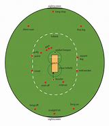 Image result for Cricket Field Labeled