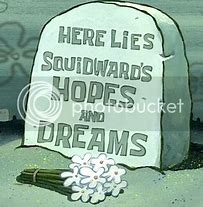 Image result for Squidward Awakens From His Grave