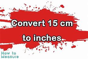 Image result for Centimeters to Inches