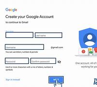 Image result for Gmail Account Sign Up Login