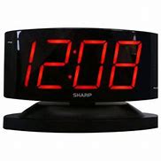 Image result for Sharp Red LED Alarm Clock