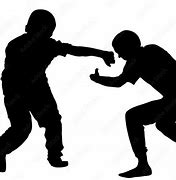 Image result for Stock Images People Fighting Silhouette