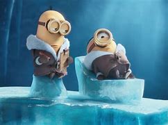 Image result for Christmas Minion with Something On Fire Behind It