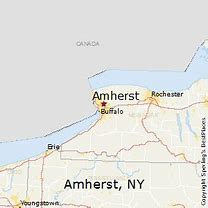 Image result for Amherst NY Zip Code Map