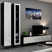 Image result for Modern TV Wall Units