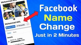 Image result for How to Change FB Name without 60 Days