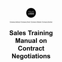 Image result for Free Sales Training Manual Template