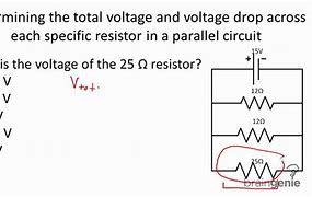 Image result for Voltage Drop Parallel Circuit