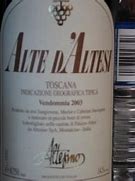 Image result for Altesino Alte d'Altesi Toscana