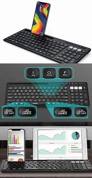 Image result for Multi-Device Wireless Keyboard